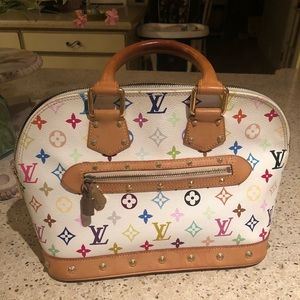 Louis Vuitton Alma multi colored bag